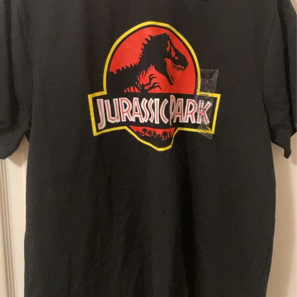 Black Jurassic Park T-Shirt